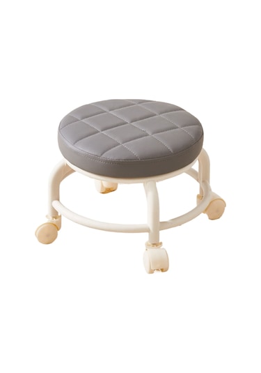 Jzcat Ev Basit Mini Tabure Kasnak-gri