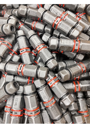 Saha Montaj Konnektör IP68 Su Geçirmez Kablo Bağlantısı 3 Pin