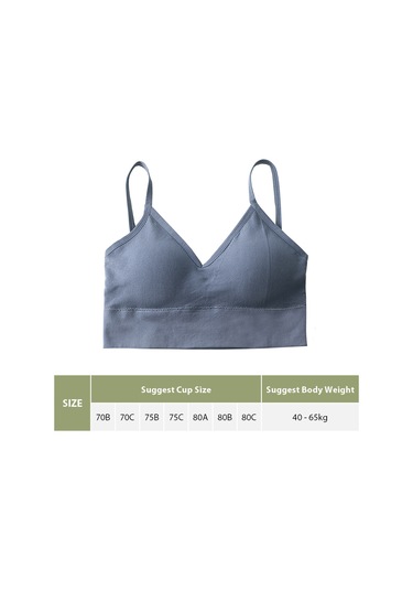 Moveevo Kadınlar İçin Soluk Materyal Ve Desteği Sağlayan Dairesiz Spor Bra - Yoga, Koşu Ve Egzersizler İçin Siyah SiYAH