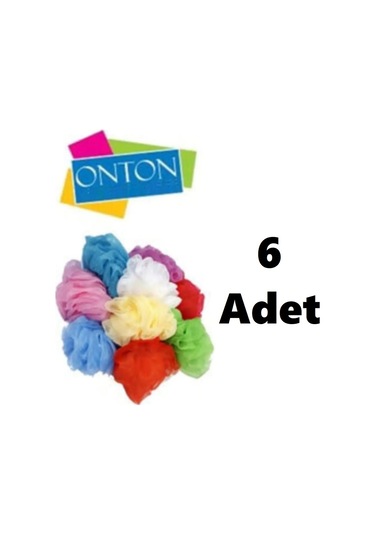 Onton Banyo Duş Lifi 35 G x 6'lı Çok Renkli