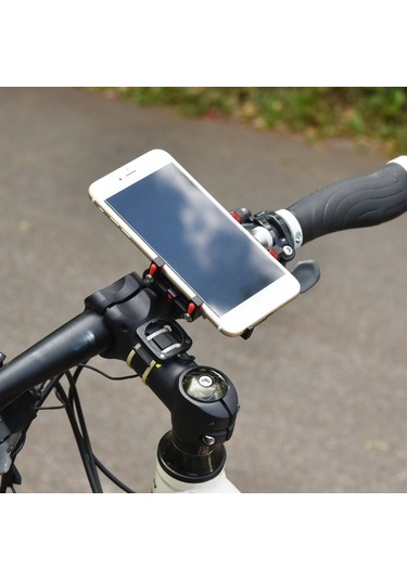 Shineyee Bisiklet Telefon Tutucusu Sarsıntı Önleyici Kendin Yap Bisiklet Telefon Tutucusu Evrensel Ayarlanabilir Bisiklet Tutucusu