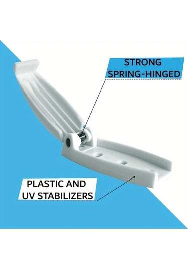 Elmpaly Karavan Bagaj Kapı Tutucu Mandalı Beyaz 3 Vida Beyaz