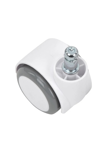 Brabıx Ofis Koltuğu Tekerlekleri, Kauçuk Dişli Set 5 Adet 415726102 Beyaz