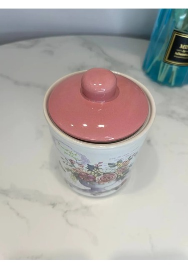 Homeksu Kapa İle Porselen Şekerlik 341545239 Beyaz