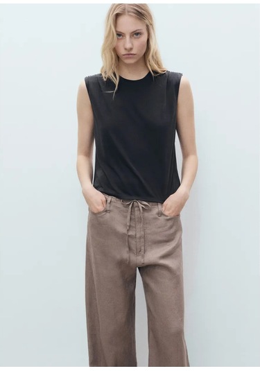 Mango Tişört 411957408 Gri