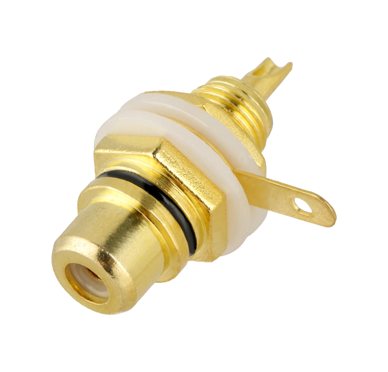 Tenfowee 10 Adet Siyah Altın Kaplama Bakır Rca莲花母座 - Hızlı Aktarım, Eşit Ses Kalitesi Ve Stabil Bağlantı İle Ses Ekipmanları İçin