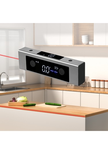 Reedark Şarj Edilebilir Hassas Açı Ölçer - Ahşap İşleri Ve Dekorasyon İçin Pratik Ölçüm Cihazı