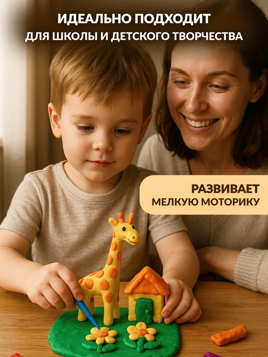 Calligrata Okul İçin Oyun Hamuru Yumuşak 6 Renk Klasik Şekillendirme 18976479 Siyah