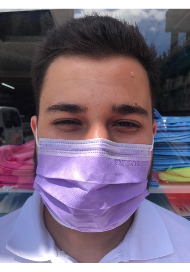 Soly Care 3 Katlı Telli Ultrasonic Cerrahi Maske 2000 Adet