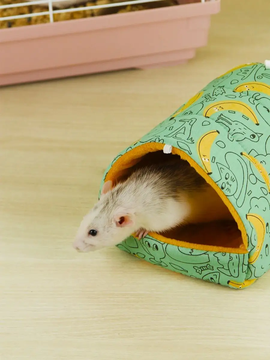 4fun Kemirgenler Fareler Hamsterlar İçin Yumuşak Ev Asılı Barınak 165136803