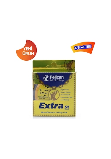 Pelican Extra St 175 M Makara Misina Yeşil (480266853)