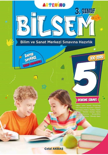 3. Sınıf 2025 Bilsem Sınavına Hazırlık 5 Li Deneme Sınavı