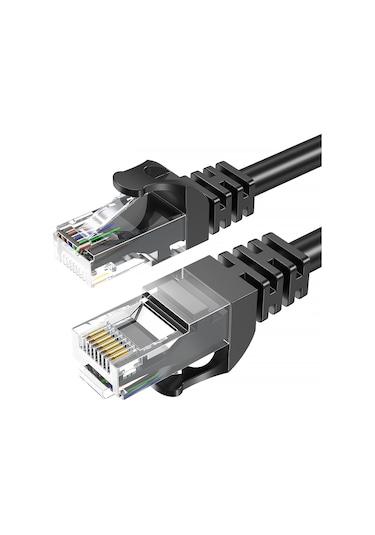 Essager CAT6 RJ45 Ağ LAN Ethernet Kablosu 0.5 Metre  - Yuvarlak Tel Round Wire