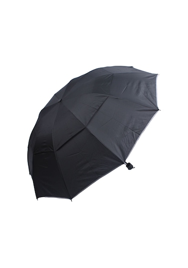 Marlux Siyah Çift Katlı Protokol Unisex Şemsiye M21mar207ckr001 - Siyah