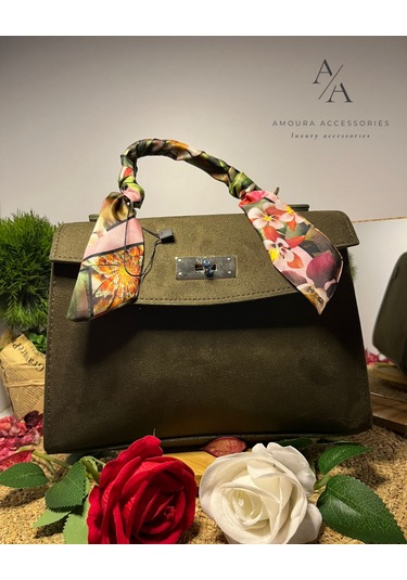 Zarafetinizi Tamamlayın: Amoura Aksesuarları Lüks Çanta Koleksiyonu Haki