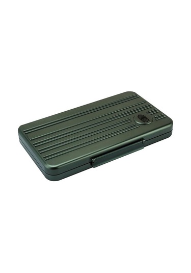 Lubinski Special Edt. Aluminyum Slim Puro Taşıma Çantası Yeşil 5li