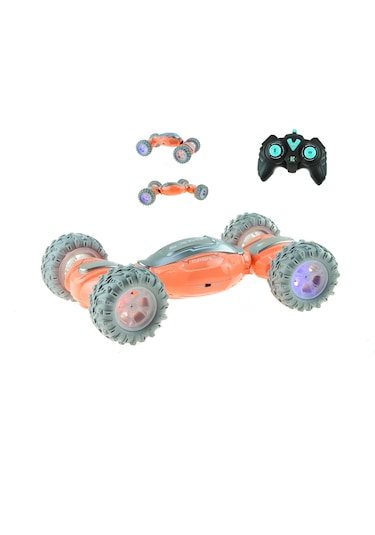 1:16 Sc Uk Oyuncak Drift Akrobat Araba 2.4ghz Işıklı Şarjlı 4x4