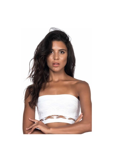 Siyah Mı Emay 4050 Double Örgü Toparlayıcı Straplez Büstiyer Siyah