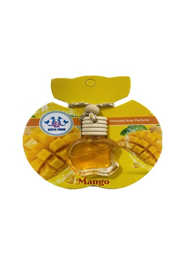 Elizya Fresh Elma Şişe Askılı Araç Kokusu 2 Adet Mango Kokulu