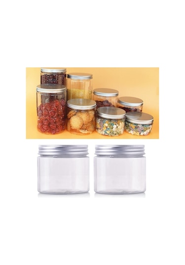 50ml-250ml Alüminyum Kapak Kozmetik Teneke Pot Dudak Balsamı Kavanoz Konteynerleri Yağ Balmumu Em 50 Ml