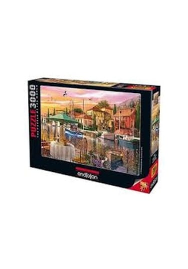 Anatolian 3000 Parça Puzzle Limanda Günbatımı