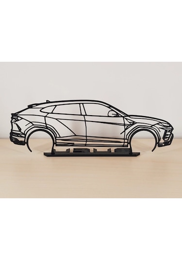 Lamborghini Urus 20cm Plastik Masa Süsü Masa Dekorasyonu
