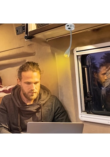 Trendooze Gaojunshop01 1 Adet Mryc Led Masaüstü Spot Işık Ayar Düğmeli Gümüş 3w Ayrıntılı Beyaz Işık