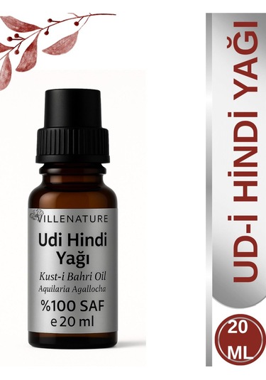 Villenature Udi Hindi Yağı Kust-i Bahri Oil Aquilaria Agallocha 20 Ml