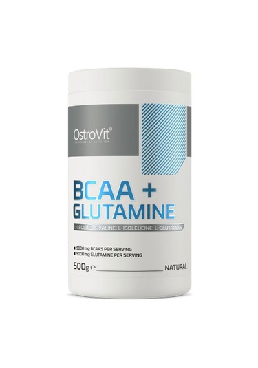 Ostrovit Bcaa Glutamine 500g 50 Servis Aromasız