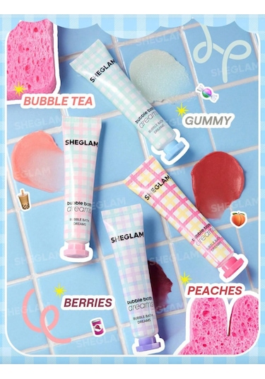 Bubble Kiss Lip Balm-peaches