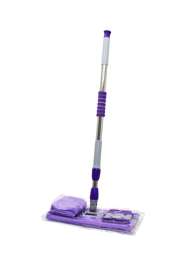 130cm Saplı 360 Döner Saplı Palet Mop - M.fiber Paspas Yedek Bez