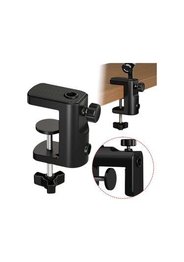 Homyl Masa Montaj Kelepçesi Mikrofon Standı İçin Sağlam 80x45x88mm