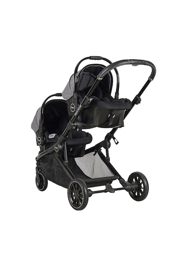 İbiza Plus Travel Sistem Ikiz Bebek Arabası 2223