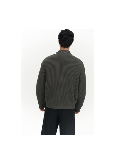 Mai Collection Mai Studios Co. Cassian Antrasit Erkek Triko Hırka Antrasit