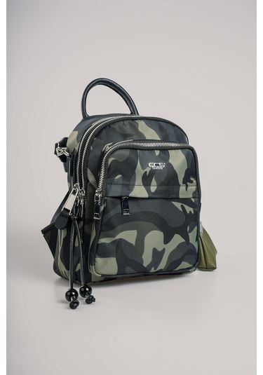 Ççs Kadın Sırt Çantası Ccs18024 Kamuflaj Kamuflaj