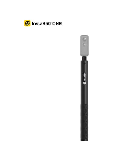 Springsun Insta360 Uçak Alüminyum Gizli Selfie Çubuğu - One X/x2, One/one R, Evo Uyumlu, 23.5-120cm Uzunluk Aralığı
