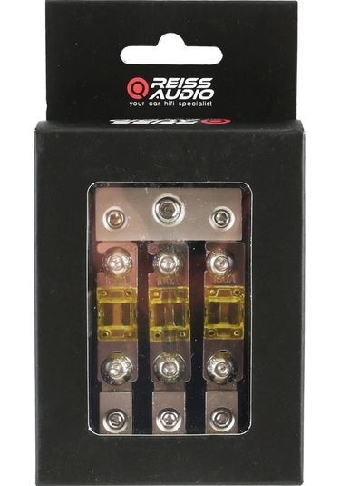 Reiss Sigortalı Blok Dağıtıcı Reiss 1 Giriş 3 Çıkış Sigortalı Kablo Dağıtıcı Blok