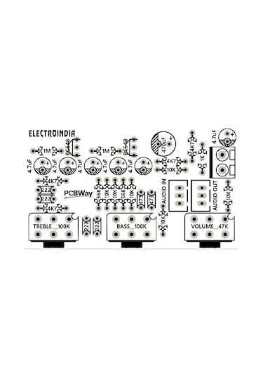 5 Adet Stereo Ton Kontrol Devresi Bc548 Transistörlü