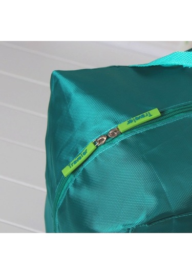 Dancemonkey Yeşil Seyahat Jacquard Küpleri Otomatik Taşıma Çantası Acı Kahverengi