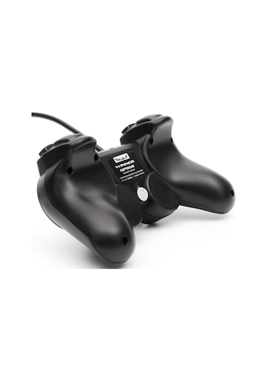 Rush Winner GP808 Çift Titreşimli PC USB Kablolu Oyun Kolu Gamepad Joystick
