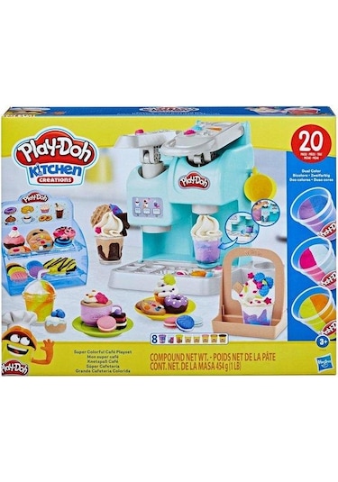 Play-Doh F5836 Süper Renkli Cafe