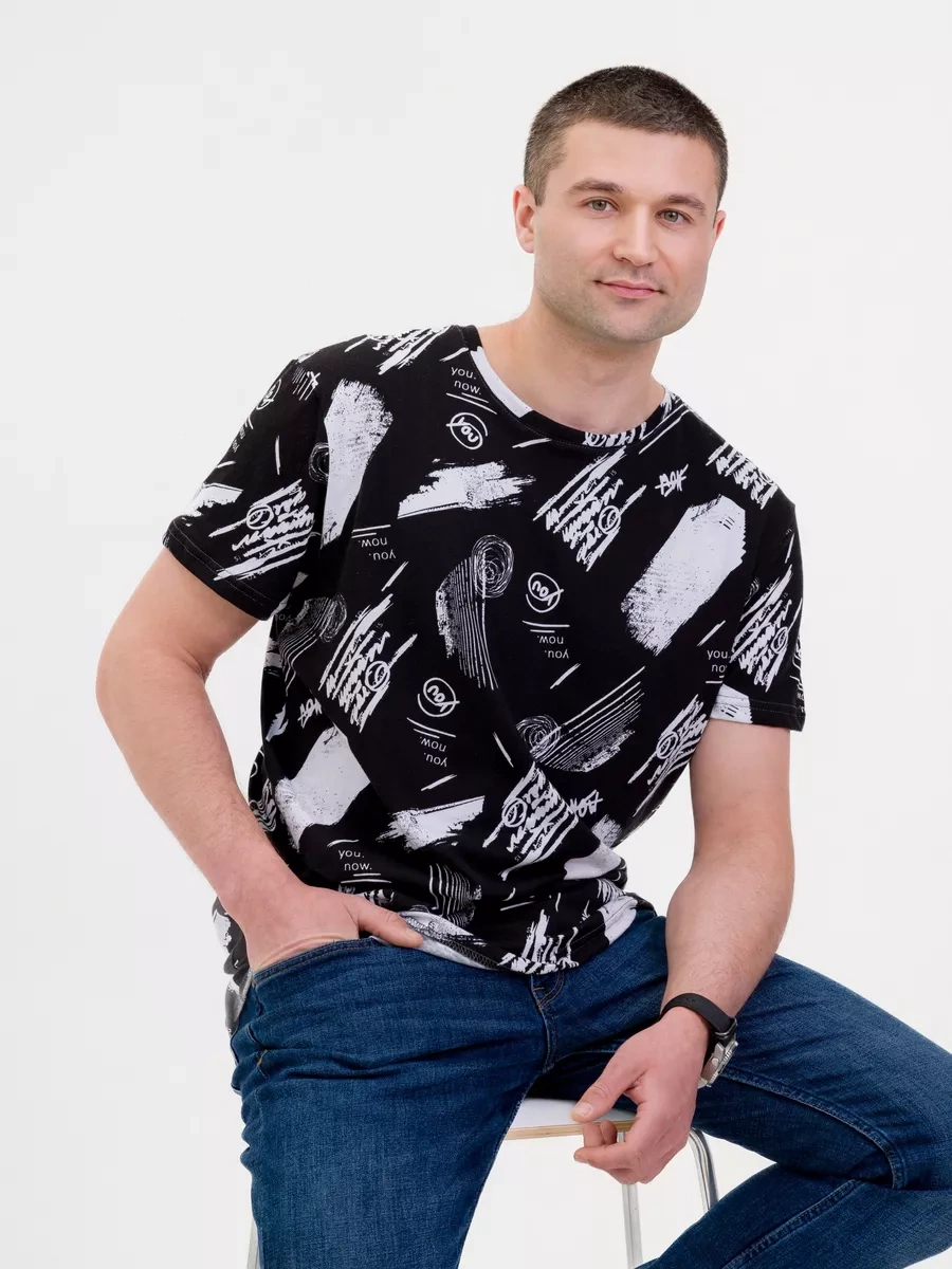 Natıvıa Pamuklu Baskılı Tişört 231376556 Siyah