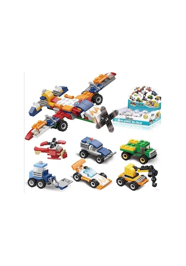 Kızılkaya İdeas Lego Araçlar 2in1 6 Lı Set 166 Parça Sm207b Gko