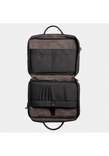 Çantaş Retro Kanvas 35x23 Evrak Ve Laptop Çantası 13 İnç Siyah