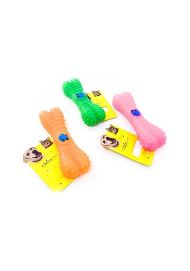 Cado Pet Köpek Kemiği Sesli Oyuncak Köpek Oyuncağı 15 CM 1 Adet