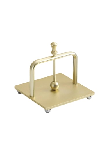 Homyl Peçetelik Metal Dekoratif İçecek Peçete Kutusu Yemek Altın