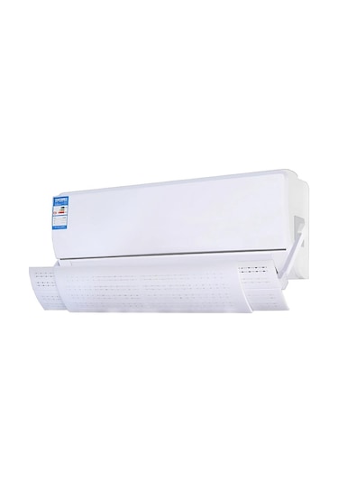 Coofbe Delikli Yapışkanlı Ayarlanabilir Klima Hava Yönlendirici Aparat Klima Aparatı Siperlik Yön Aparatı