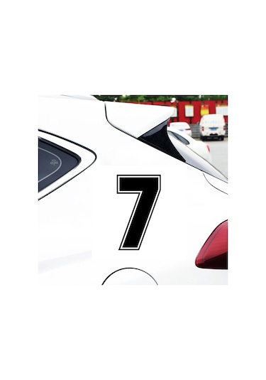 A1111 Sarı-yükseklik 20 Cm-numara 8-a1111 Rakamlar 0 1 2 3 4 5 6 7 8 9 Yarış Numarası Kask Yarış Vinil ları  Aks