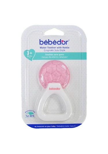 Bebedor 520 Çıngıraklı Sulu Dişlik - Pembe