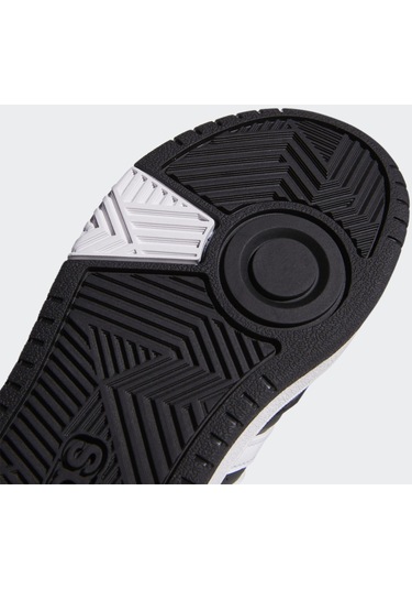 Adidas Hoops Mıd 3.0 K Kadın High Sneaker Siyah Beyaz - Siyah